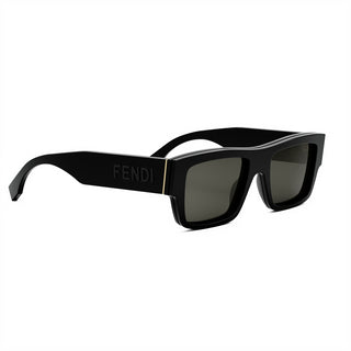 FENDI FE40118I men Black Rectangle Sunglasses