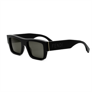 FENDI FE40118I men Black Rectangle Sunglasses