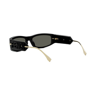 FENDI FE40120I unisex Black Oval Sunglasses