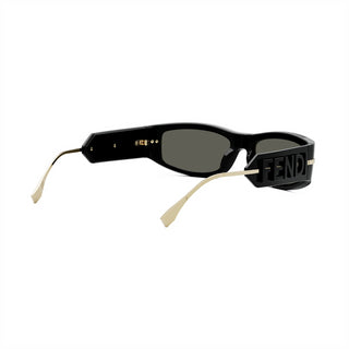 FENDI FE40120I unisex Black Oval Sunglasses