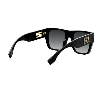 FENDI FE40124I women Black Squared Sunglasses