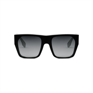 FENDI FE40124I women Black Squared Sunglasses