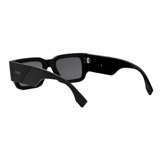 FENDI FE40131I men Black Rectangle Sunglasses