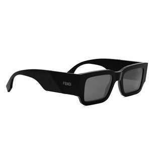 FENDI FE40131I men Black Rectangle Sunglasses