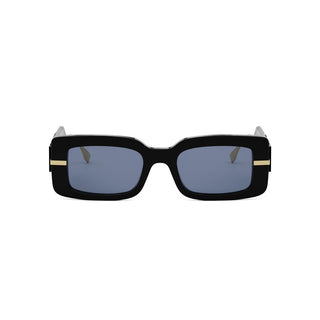 FENDI FE40133I women Black Rectangle Sunglasses