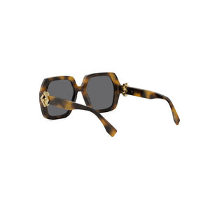 FENDI FE40139I women Havana Oversize Sunglasses