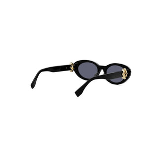 FENDI FE40140U women Black Oval Sunglasses