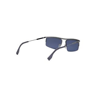 FENDI FE40141U men Silver Geometric Sunglasses