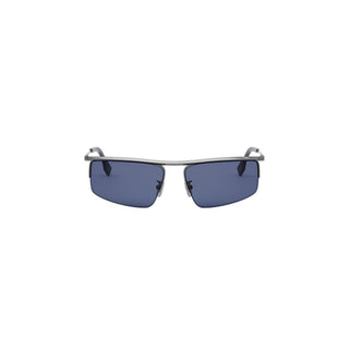 FENDI FE40141U men Silver Geometric Sunglasses