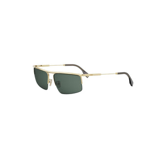 FENDI FE40141U men Yellow Geometric Sunglasses