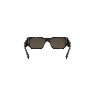 FENDI FE40144I men Havana Rectangle Sunglasses