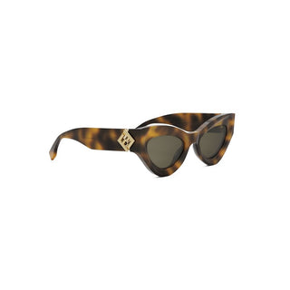 FENDI FE40146I women Havana Cat Eye Sunglasses