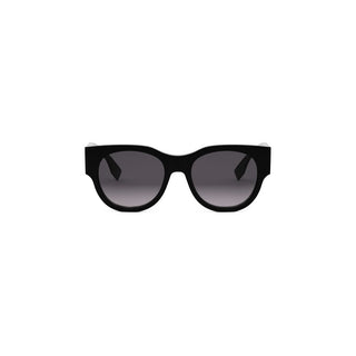 FENDI FE40147I women Black Round Sunglasses