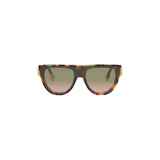 FENDI FE40150I women Havana Geometric Sunglasses