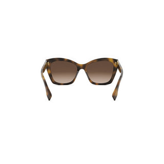 FENDI FE40151I women Havana Squared Sunglasses