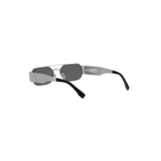 FENDI FE40153U women Silver Oval Sunglasses