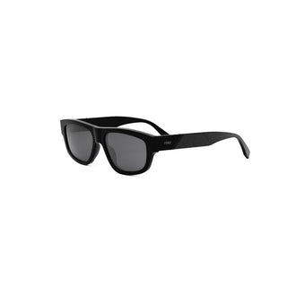 FENDI Fendi Diagonal FE40157I men Black Geometric Sunglasses