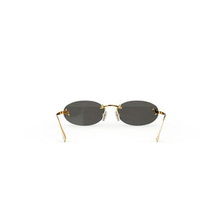 FENDI FE4075US women Gold Oval Sunglasses