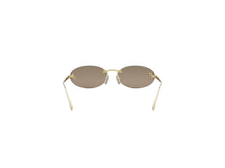 FENDI FE4075US women Gold Oval Sunglasses