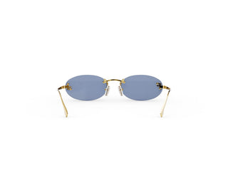 FENDI FE4075US women Gold Oval Sunglasses