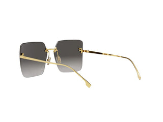 FENDI FE4082US women Gold Squared Sunglasses