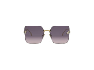 Fendi Fendi First Crystal Fe4082us Women Gold Geometric Sunglasses