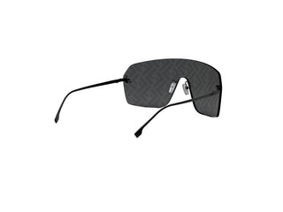 FENDI FE4121US women Black Rectangle Sunglasses