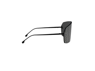 FENDI FE4121US women Black Rectangle Sunglasses