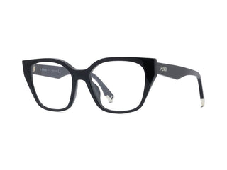 FENDI FE50001I women Black Rectangle Eyeglasses