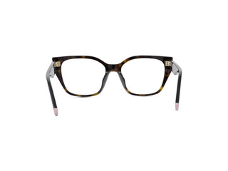 FENDI FE50001I women Havana Rectangle Eyeglasses