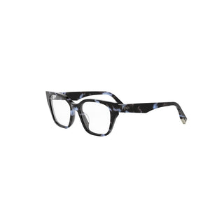 FENDI FE50001I women Havana Geometric Eyeglasses