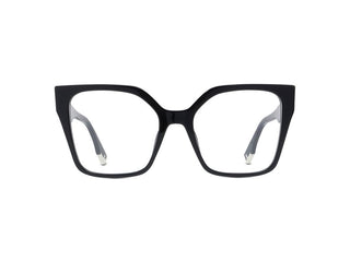 FENDI FE50002I women Black Squared Eyeglasses