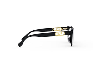 FENDI FE50039I women Black Geometric Eyeglasses