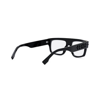 FENDI FE50062I men Black Rectangle Eyeglasses