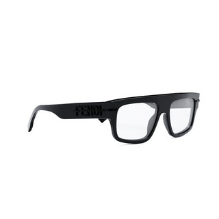 FENDI FE50062I men Black Rectangle Eyeglasses