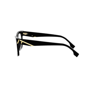 FENDI FE50073I women Black Squared Eyeglasses