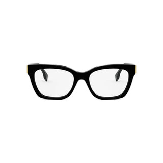 FENDI FE50073I women Black Squared Eyeglasses