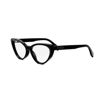 FENDI FE50075I women Black Oval Eyeglasses