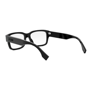 FENDI FE50079I unisex Black Rectangle Eyeglasses