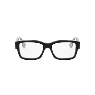 FENDI FE50079I unisex Black Rectangle Eyeglasses