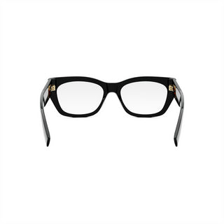 FENDI FE50082I women Black Rectangle Eyeglasses