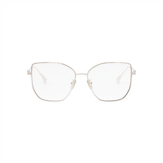 FENDI FE50084U women Rose gold Geometric Eyeglasses