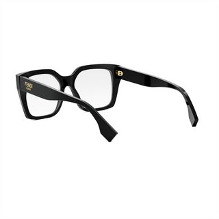 FENDI FE50085I women Black Squared Eyeglasses