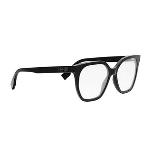 FENDI FE50087I women Black Geometric Eyeglasses