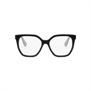 FENDI FE50087I women Black Geometric Eyeglasses