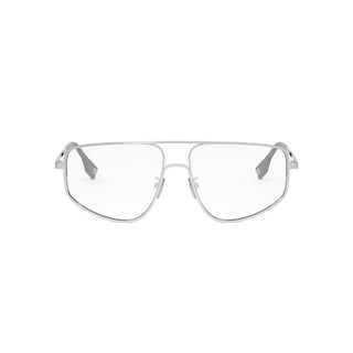 FENDI FE50088U men Silver Pilot Eyeglasses