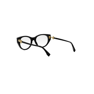 FENDI FE50099I women Black Oval Eyeglasses