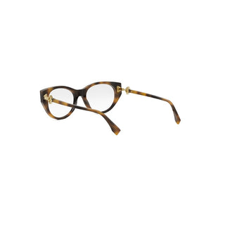 FENDI FE50099I women Havana Oval Eyeglasses