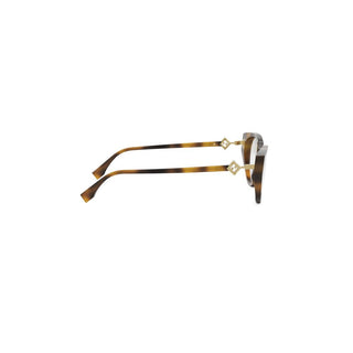 FENDI FE50099I women Havana Oval Eyeglasses