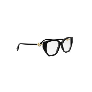 FENDI FE50100I women Black Rectangle Eyeglasses